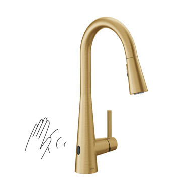 Moen Essie Touchless 1-Handle Pull-Down Sprayer Kitchen Faucet